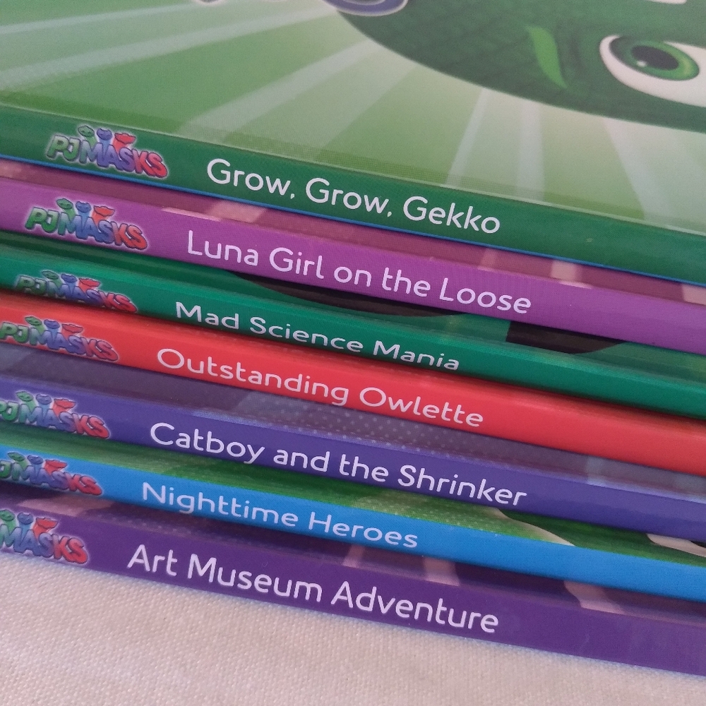 Pjmasks Adventure Hardcover Book Set for Kids